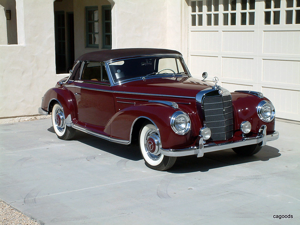 1956 Mercedes convertible sale #2