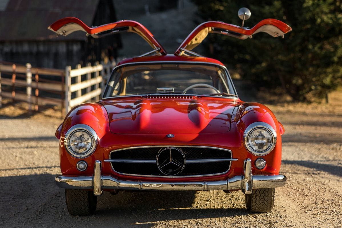 SOLD 1955 Mercedes Benz 300SL Gullwing Scott Grundfor Company