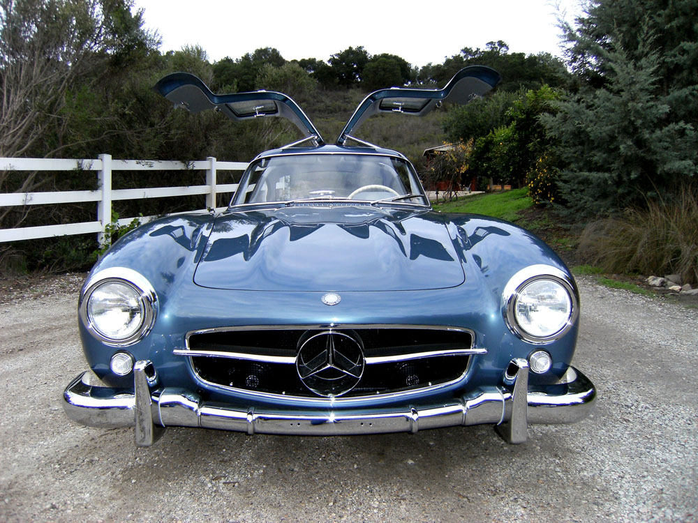 SOLD: 1955 Mercedes Benz 300 SL Gullwing - Scott Grundfor Company - Classic Collectible Mercedes ...