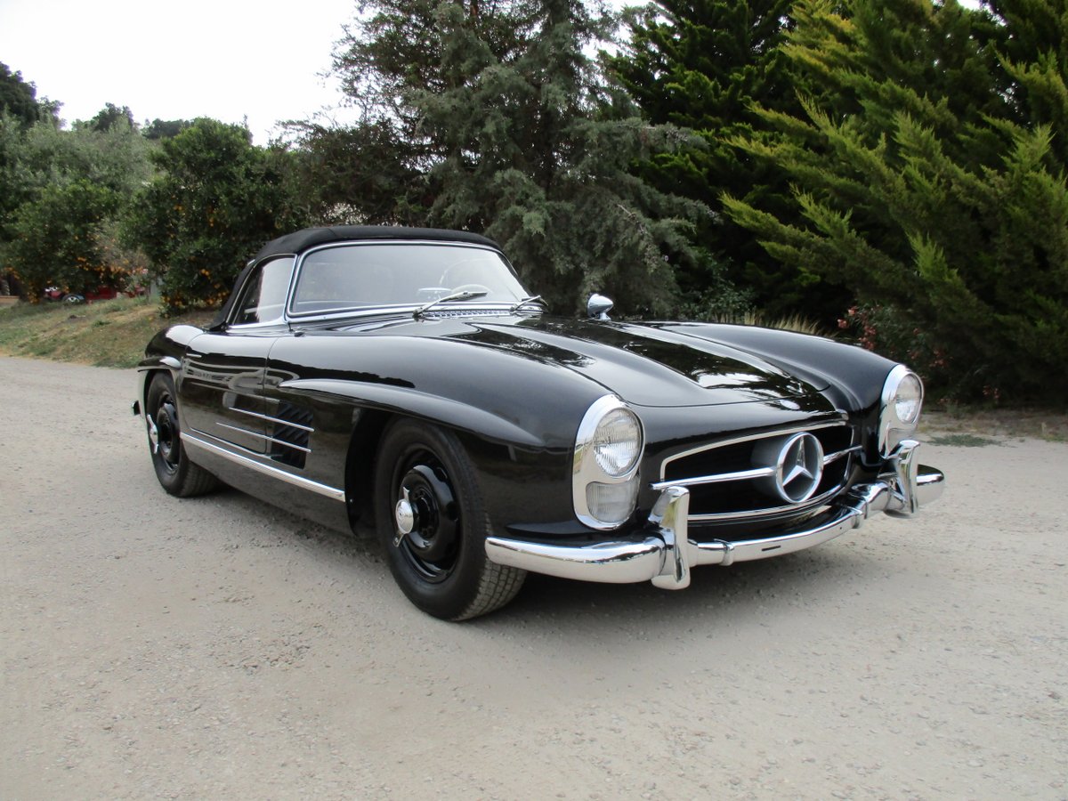 SOLD: 1957 Mercedes-Benz 300SL Roadster - Scott Grundfor Company - Classic Collectible Mercedes ...
