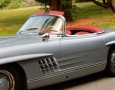 Silver Blue 1962 300SL Disc Brake Roadster 10