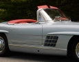 Silver Blue 1962 300SL Disc Brake Roadster 15
