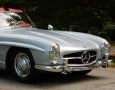 Silver Blue 1962 300SL Disc Brake Roadster 16
