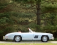 Silver Blue 1962 300SL Disc Brake Roadster 2