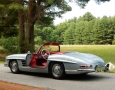 Silver Blue 1962 300SL Disc Brake Roadster 32