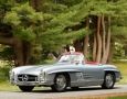 Silver Blue 1962 300SL Disc Brake Roadster 4
