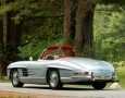 Silver Blue 1962 300SL Disc Brake Roadster 5