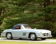 Silver Blue 1962 300SL Disc Brake Roadster 58