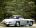 Silver Blue 1962 300SL Disc Brake Roadster 59