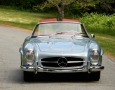 Silver Blue 1962 300SL Disc Brake Roadster 7
