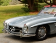 Silver Blue 1962 300SL Disc Brake Roadster 9