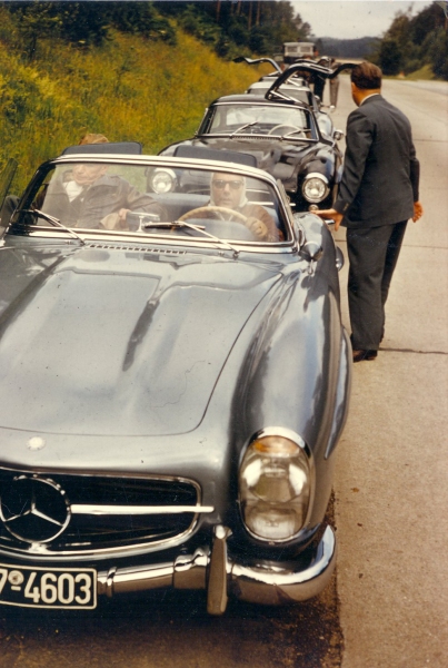 David Douglas Duncan Photography of the "Secret" Mercedes-Benz SLS