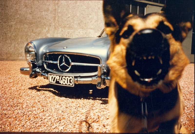 David Douglas Duncan Photography of the "Secret" Mercedes-Benz SLS