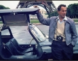 David Douglas Duncan with his 300SL in Paris
