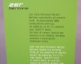 1994 Bertone Zer Placard