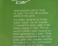 1979 Cugnots Car Info Board