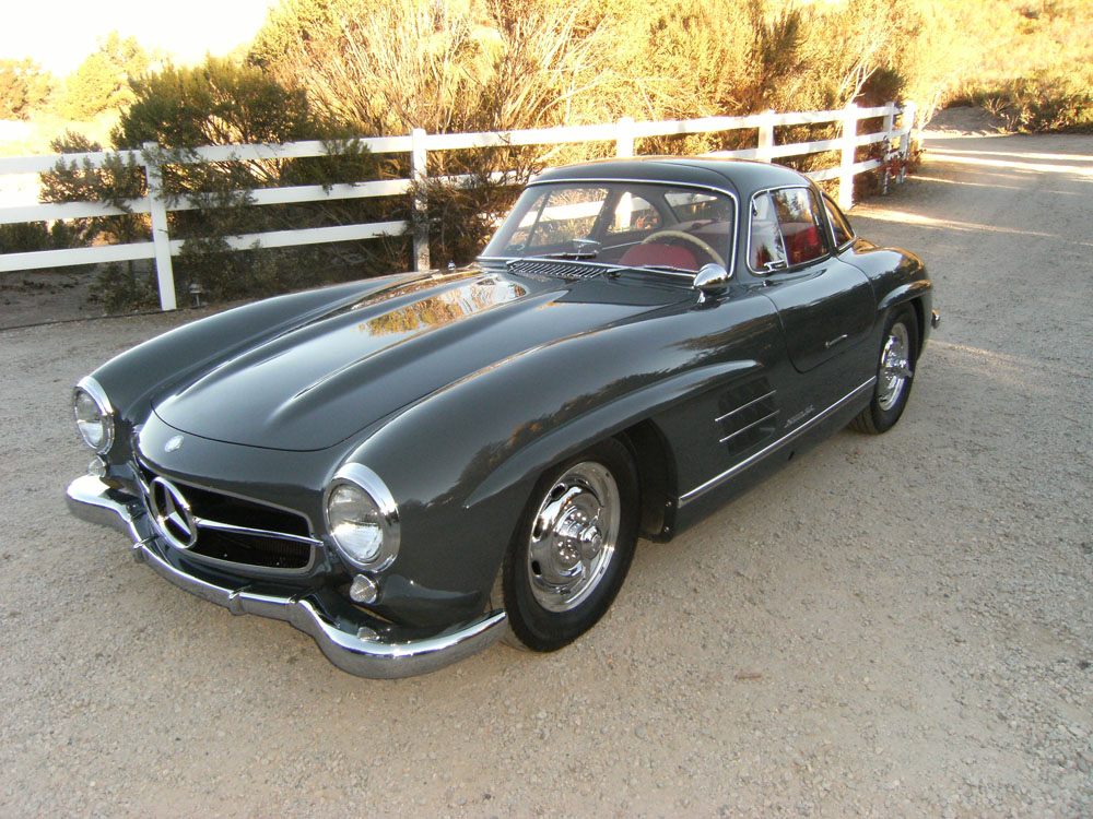 SOLD: 1957 Mercedes-Benz 300 SL Gullwing - Scott Grundfor Company - Classic Collectible Mercedes ...