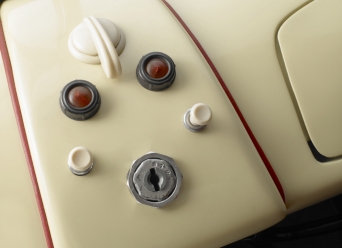 1949 Porsche 356-2 Gmund Coupe buttons A