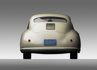 1949 Porsche 356-2 Gmund Coupe - rear