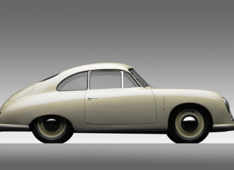 1949 Porsche 356-2 Gmund Coupe - side