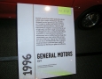 1996 General Motors EV1 Info Board