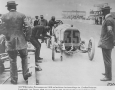 120 hp Mercedes racing car from 1908. Grand Prix of Frankenreich.