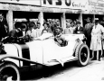 Otto Merz, winner of the Grand Prix of Deutschland in 1927. Mercedes Benz S at Nurburgring.