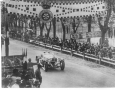 R. Caracciola of Mercedes-Benz "SSK"  wins the 1000 Mile Race at Brescia in 1931.