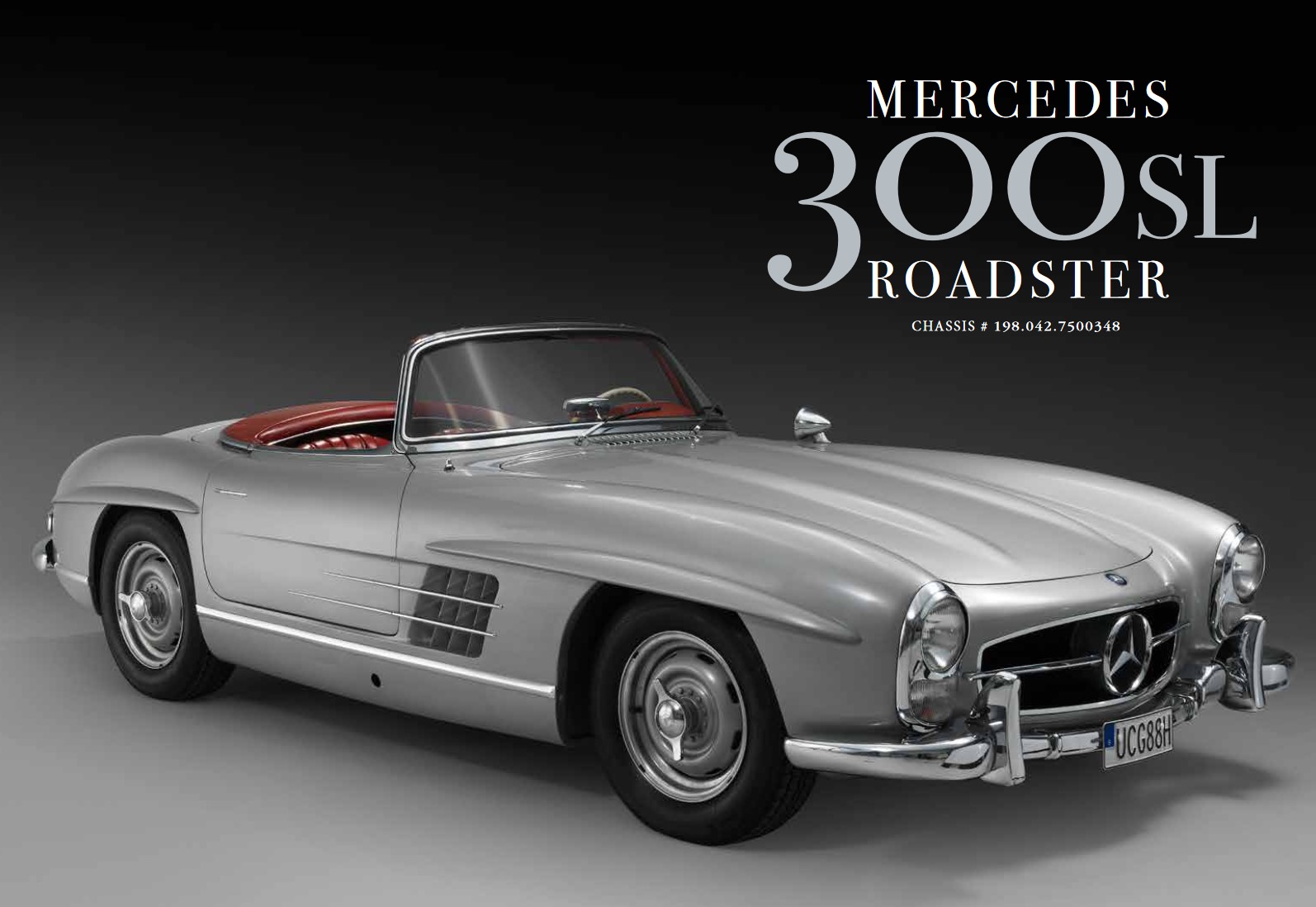 1957 Mercedes-Benz 300SL Roadster in Silver Grey