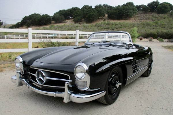 1957 Mercedes-Benz Roadster Black