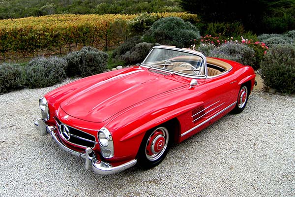 1960 Mercedes-Benz 300SL Roadster - DB534 Red