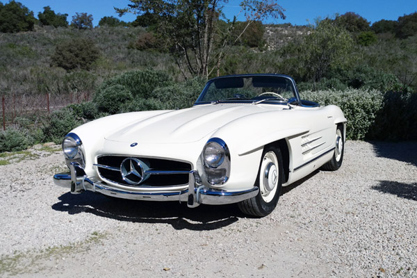 1960 Mercedes-Benz 300SL Roadster - DB050G White