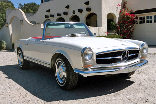 1967 Mercedes-Benz 250SL 050 White