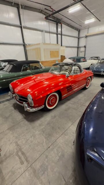 Original paint on a 1963 300SL!

1963 Mercedes-Benz 300SL Roadster
18,714 original miles
All matching numbers
Original paint
Original leather
Original carpets
Original soft top
Original hard top
Factory wood hard top crate
Factory supplemental tool kit 
Factory spare parts bag
Original books and tools

#original 
#mercedesbenz 
#300slroadster 
#classiccars 
300sl