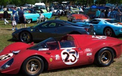 A 1967 Ferrari 330 P3/4 owned by Jim Glickenhaus. (Ned Harvey)