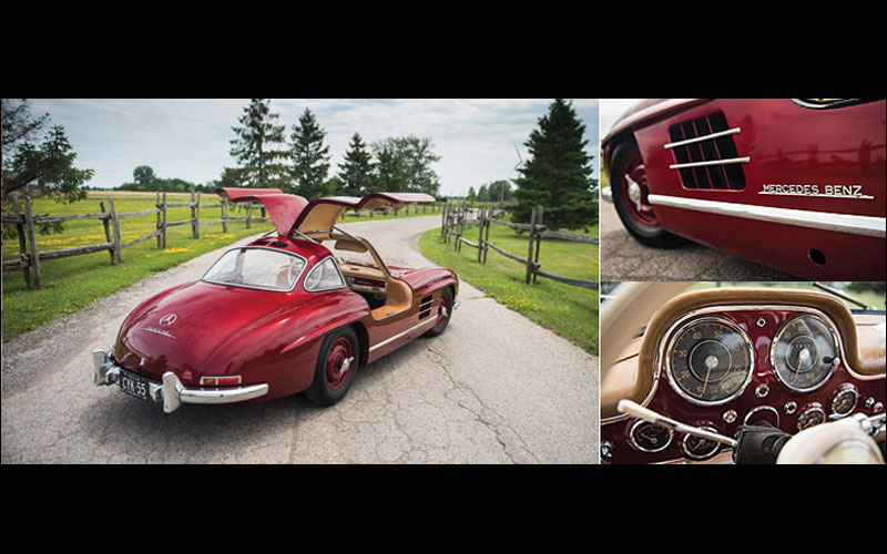 Monterey 2016 – Mercedes-Benz 300SL Lots