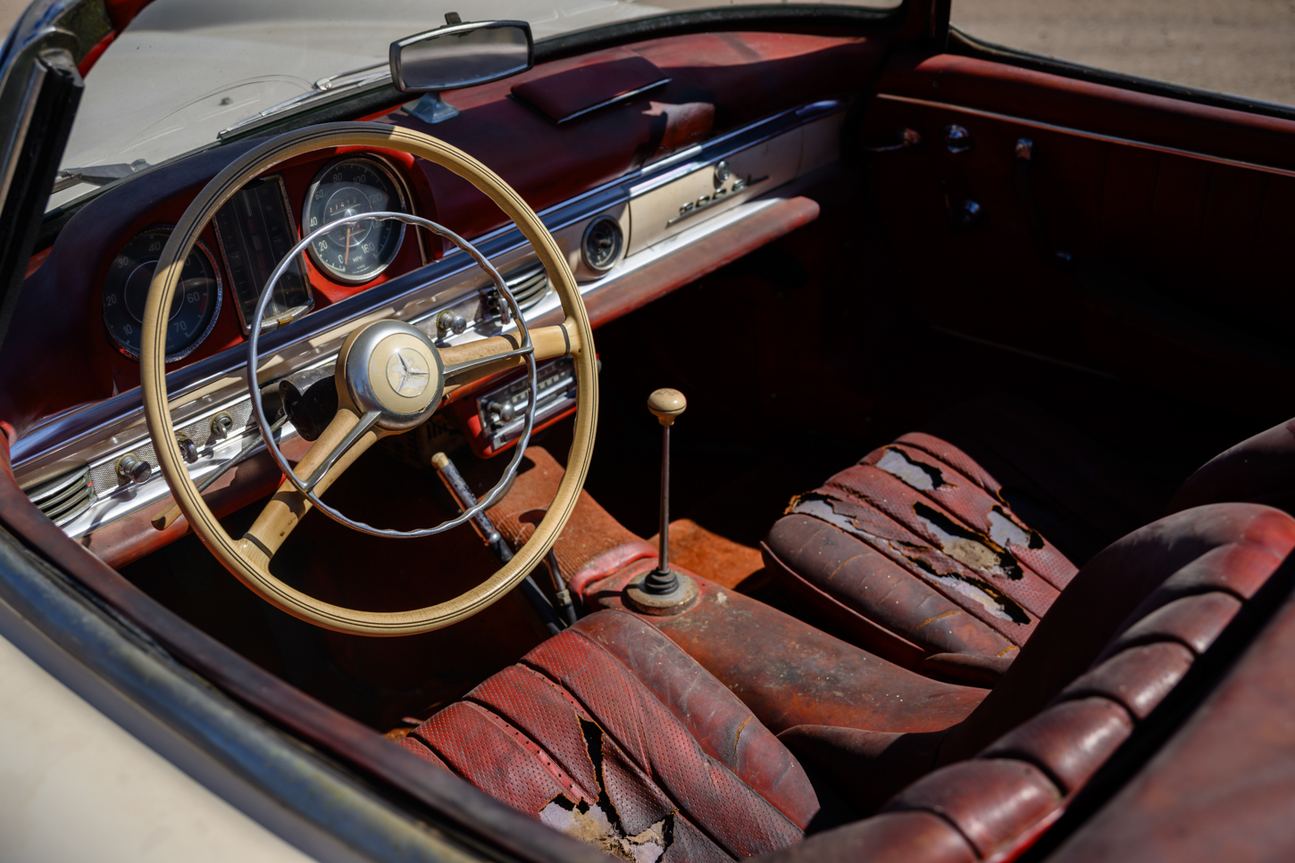 Mercedes-Benz 300SL Roadster White
