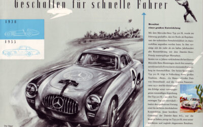 1955 Mercedes-Benz 300SL Brochure