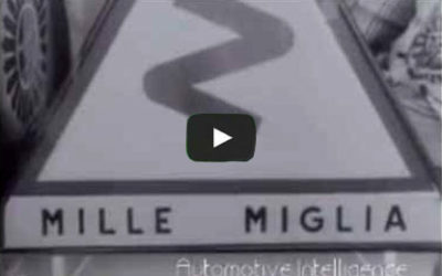 Mercedez-Benz 300 SLR in the Mille Migla Race in 1956