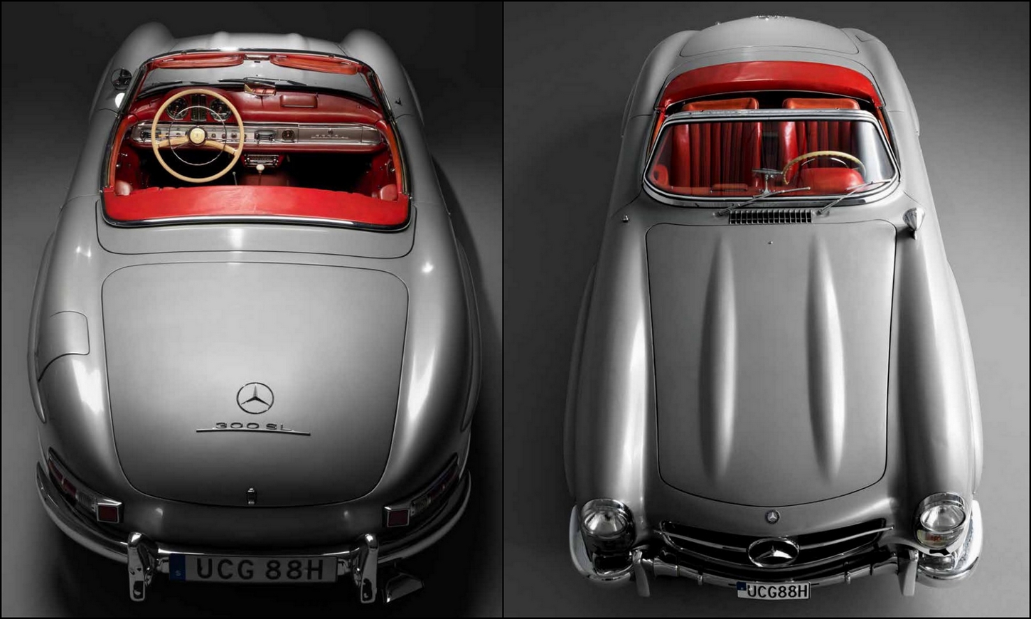 1957 Mercedes-Benz 300SL Roadster - Silbergrau