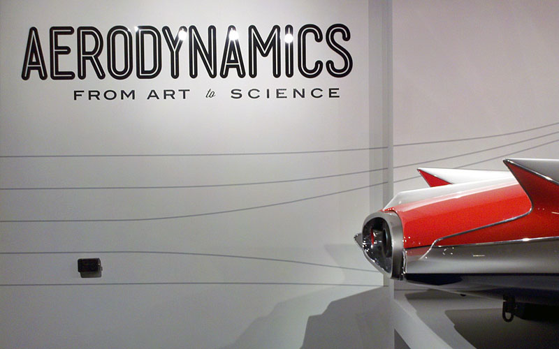 Petersen Automotive Aerodynamics Exhibit