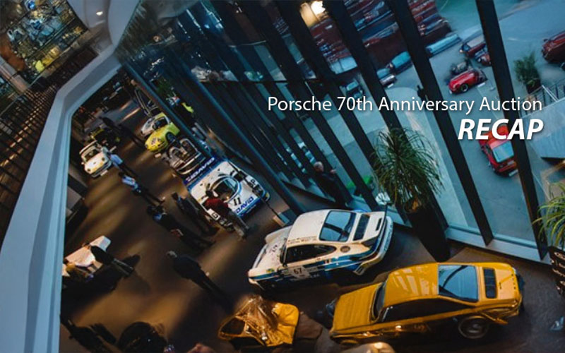 Porsche 70th Anniversary Auction