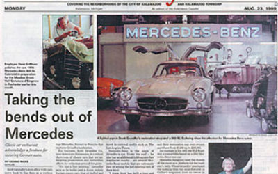 Newspaper Article - Taking the Bends out of Mercedes