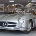 Inside the garage of Cooper Weeks—a 75-year-old retired TWA airline captain—sits his Mercedes 300 SL Gullwing. When it first appeared, it was the fastest production car in existence—about 160 mph top speed. Jason Tracy for The Wall Street Journal